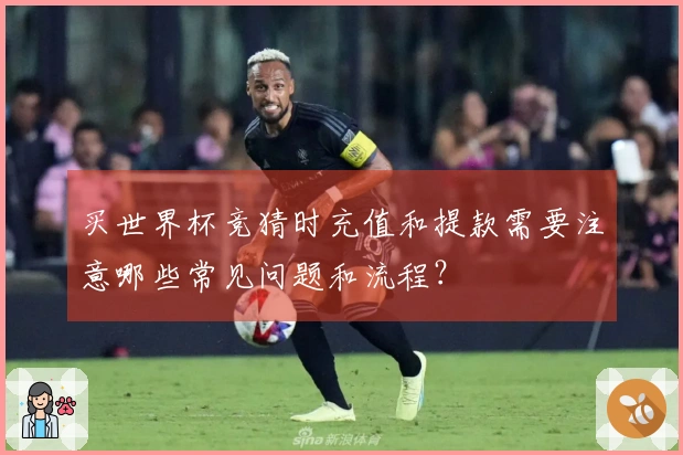买世界杯竞猜时充值和提款需要注意哪些常见问题和流程？